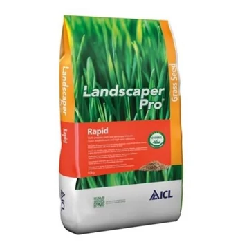 Fűmag Landscaper Pro Rapid 10 kg, a gyorsan növő erős gyephez