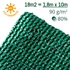 Kép 1/5 - Árnyékolóháló ZÖLD 80%-os takarás 1,8x10m – 18m2